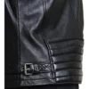 Chester Quilted Black Leather Jacket 5 image