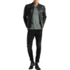 Chester Quilted Black Leather Jacket 6 image