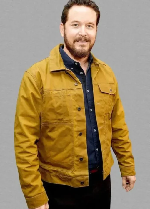 Cole Hauser Premiere Yellowstone Rip Yellow Jacket