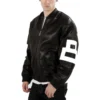 David Puddy Black Seinfeld 8 Ball Jacket 2 image