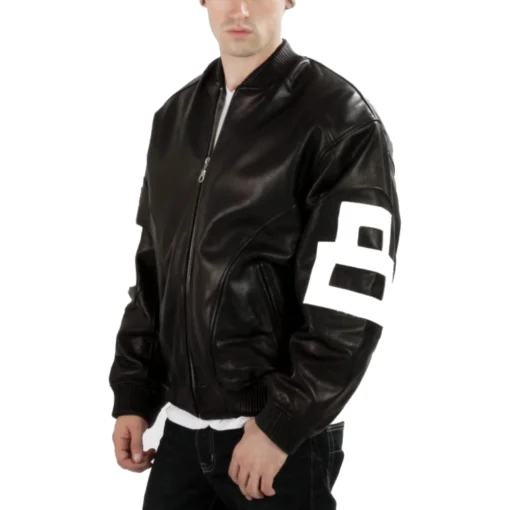Men's David Puddy Black 8 Ball Jacket