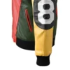 David Puddy Original 8 Ball Leather Jacket 4 image