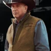 John Dutton Brown Wool Vest Yellowstone image