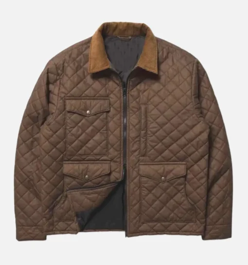 John Dutton Yellowstone Brown Jacket - Image 2
