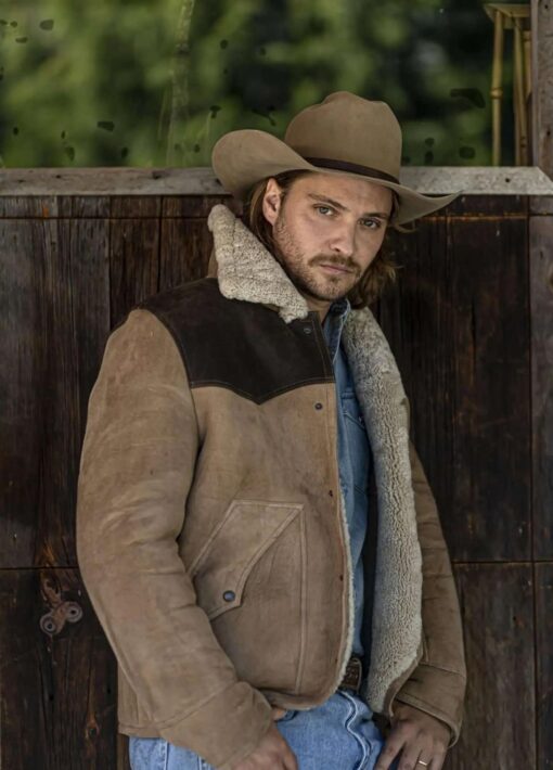 Kayce Dutton Yellowstone S5 Suede Leather Jacket