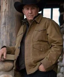 Kevin Costner Yellowstone John Dutton Vintage Style Cotton Jacket