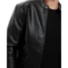 Mark Faux Racer Leather Jacket 4 image