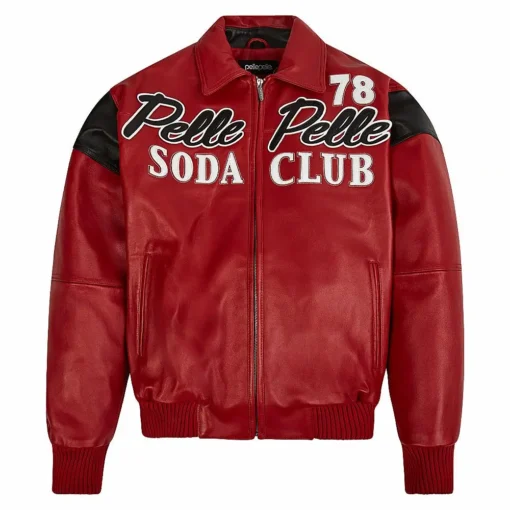 Pelle Pelle 78 Soda Club Red Jacket