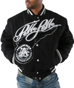 Pelle-Pelle-American-Legend-Black-Varsity-Jacket
