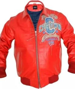 Pelle Pelle Chi-Town Red Leather Jacket