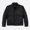 Rip-Wheeler-Yellowstone-Cotton-Black-Jacket-without-Y-on-chest front