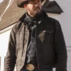 Rip Wheeler Yellowstone Suede Leather Jacket