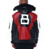 Robert Phillipe Mens 8 Ball Genuine Leather Jacket BT 1 image