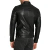 Rocky Men’s Casual Black Biker Leather Jacket