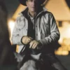 Yellowstone Season 5 John Dutton White Jacket 3 image