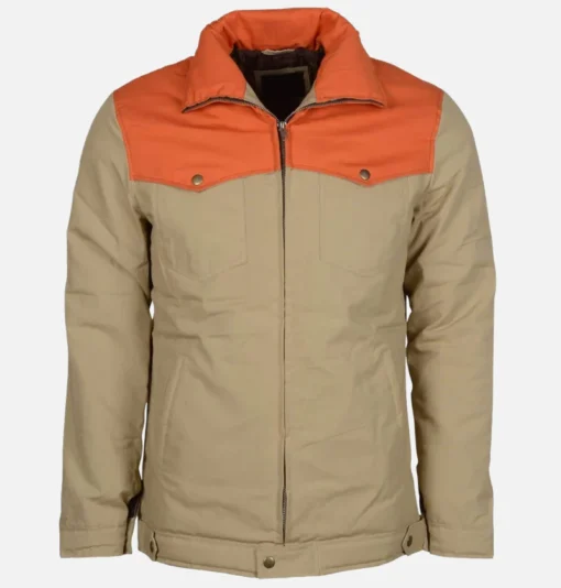 John Dutton Yellowstone Beige Jacket - Image 2