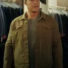 Reacher S1 Alan Ritchson Tan Light Brown Cotton Jacket 1