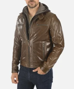 Men’s Hoodie Genuine Buffalo Jacket front view