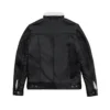 Womens RAF B3 Aviator Shearling Sheepskin Trucker Jacket 2 image